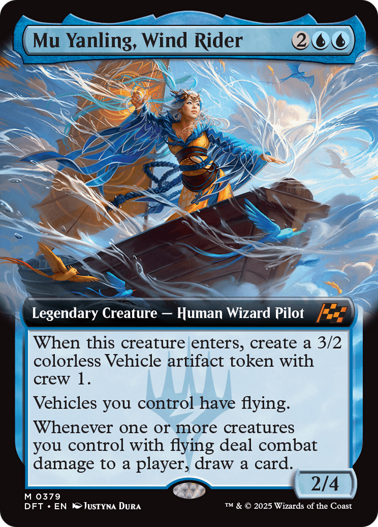 Mu Yanling, Wind Rider (Extended Art) [Aetherdrift] | Rock City Comics