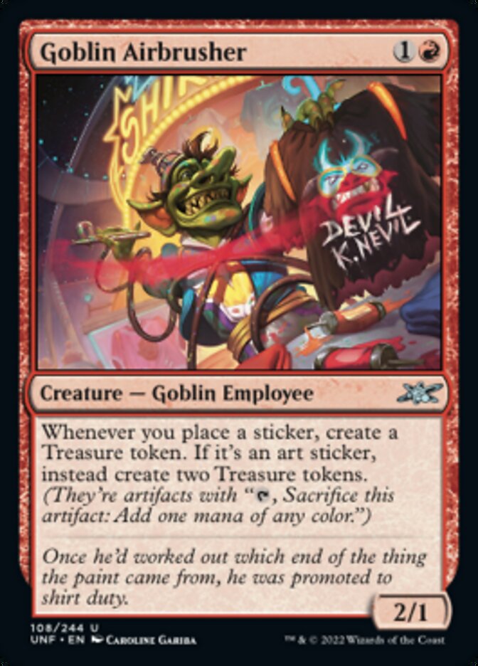 Goblin Airbrusher [Unfinity] | Rock City Comics