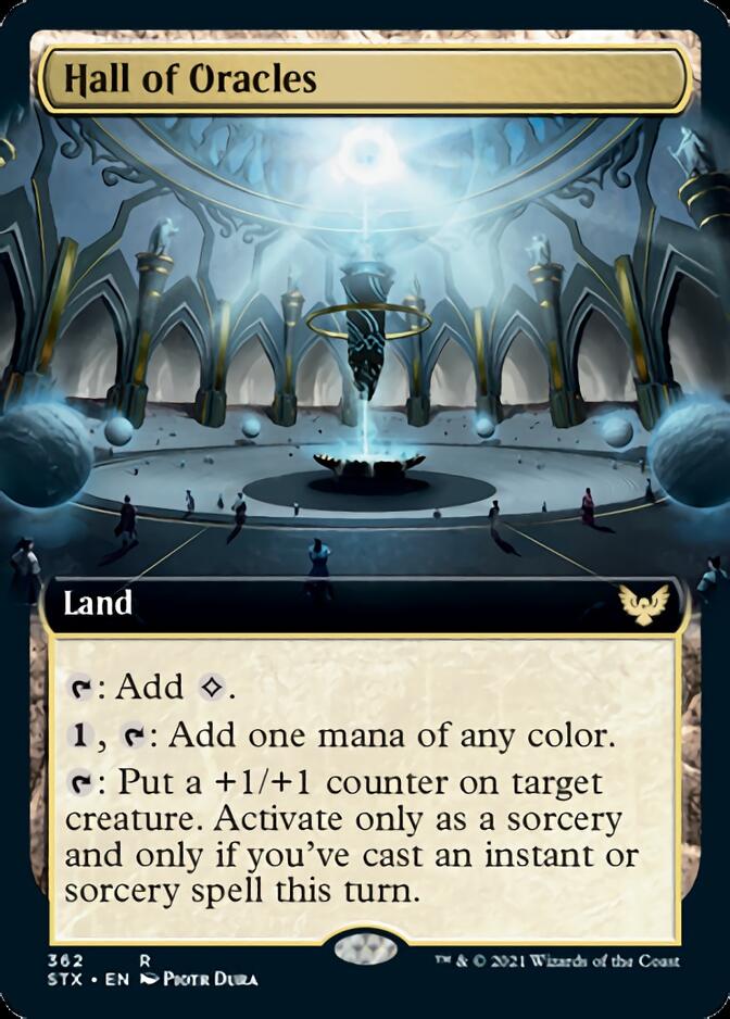 Hall of Oracles (Extended Art) [Strixhaven: School of Mages] | Rock City Comics