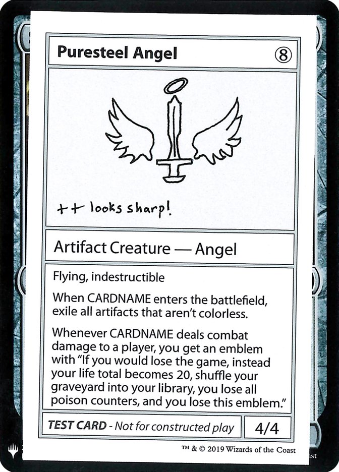 Puresteel Angel [Mystery Booster Playtest Cards] | Rock City Comics