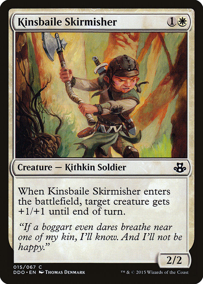 Kinsbaile Skirmisher [Duel Decks: Elspeth vs. Kiora] | Rock City Comics