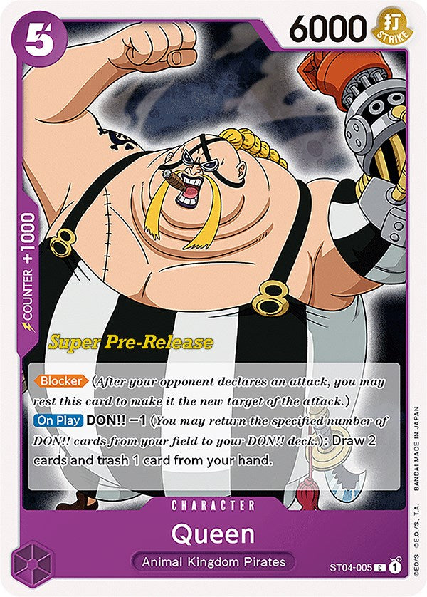 Queen [Super Pre-Release Starter Deck: Animal Kingdom Pirates] | Rock City Comics