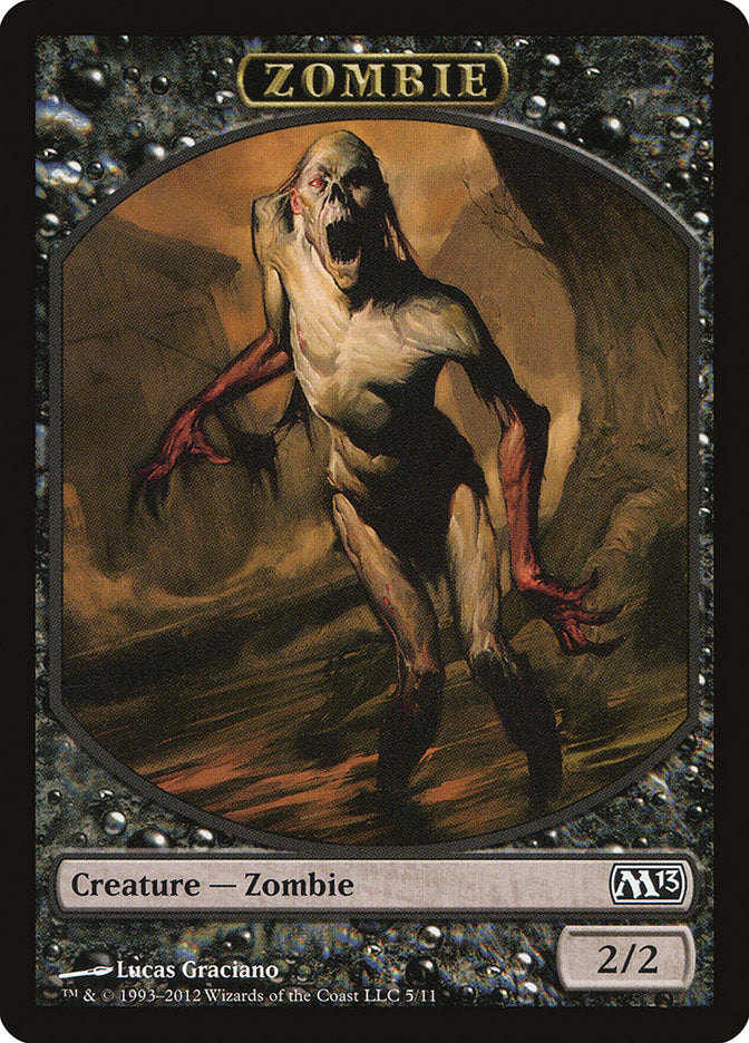 Zombie Token [Magic 2013 Tokens] | Rock City Comics