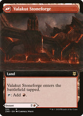 Valakut Awakening // Valakut Stoneforge (Extended Art) [Zendikar Rising] | Rock City Comics