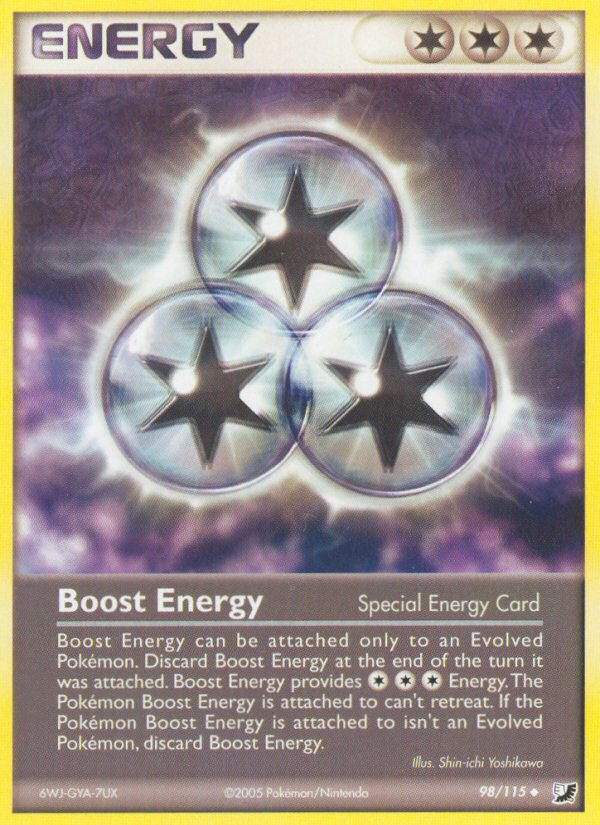 Boost Energy (98/115) [EX: Unseen Forces] | Rock City Comics