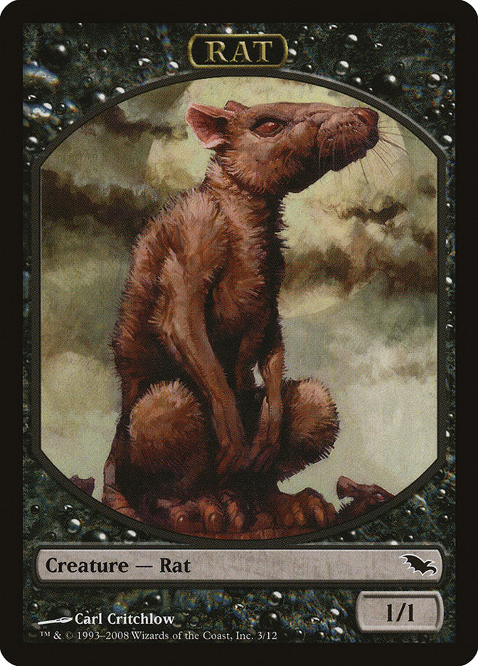 Rat Token [Shadowmoor Tokens] | Rock City Comics
