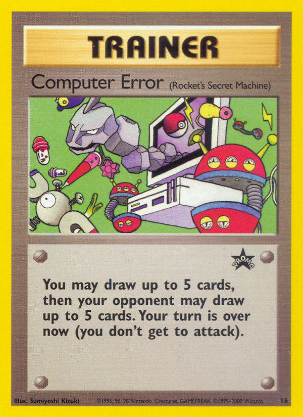 Computer Error (16) [Wizards of the Coast: Black Star Promos] | Rock City Comics