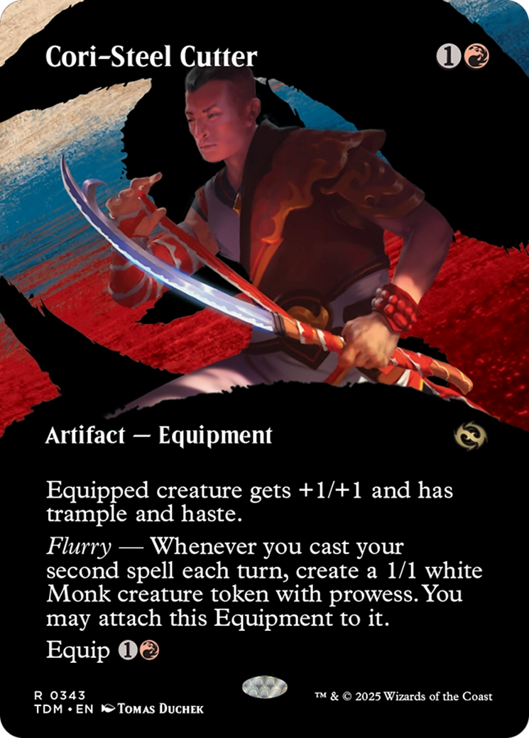 Cori-Steel Cutter (Borderless) [Tarkir: Dragonstorm] | Rock City Comics