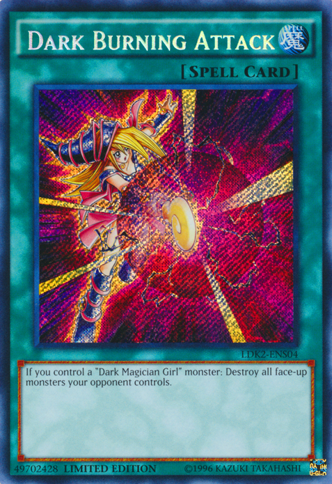 Dark Burning Attack [LDK2-ENS04] Secret Rare | Rock City Comics