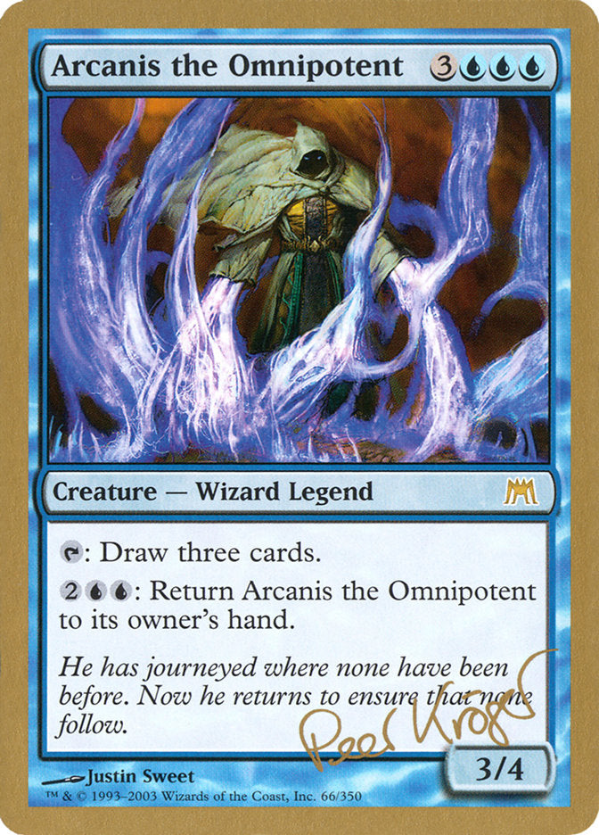 Arcanis the Omnipotent (Peer Kroger) [World Championship Decks 2003] | Rock City Comics