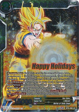 Son Goku, the Path to Godhood (Gift Box 2019) (BT8-068) [Promotion Cards] | Rock City Comics