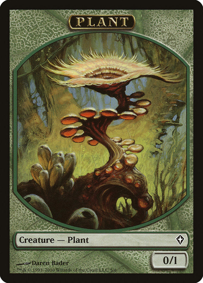Plant Token [Worldwake Tokens] | Rock City Comics