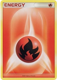 Fire Energy (2007 Unnumbered D P Style) [League & Championship Cards] | Rock City Comics