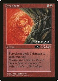 Pyroclasm (Oversized) [Oversize Cards] | Rock City Comics