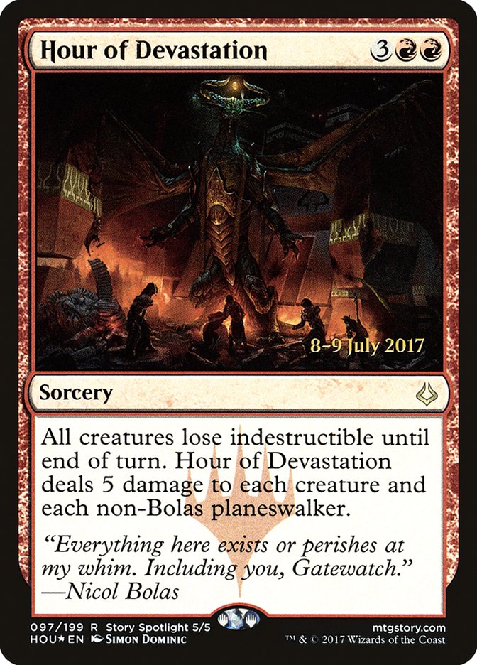 Hour of Devastation [Hour of Devastation Prerelease Promos] | Rock City Comics