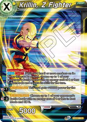 Krillin, Z Fighter (BT17-086) [Ultimate Squad] | Rock City Comics