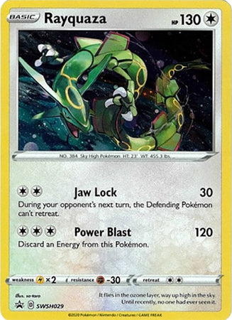 Rayquaza (SWSH029) [Sword & Shield: Black Star Promos] | Rock City Comics