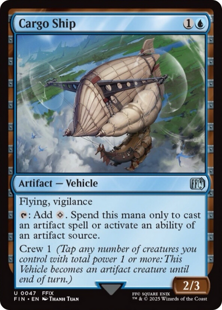 Cargo Ship [FINAL FANTASY] | Rock City Comics