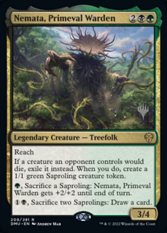 Nemata, Primeval Warden (Promo Pack) [Dominaria United Promos] | Rock City Comics