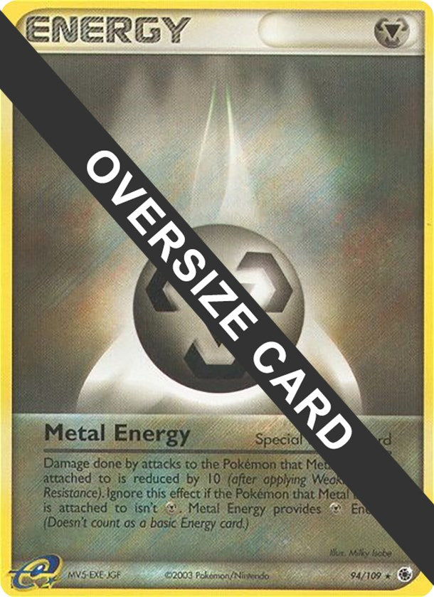 Metal Energy (94/109) (Jumbo Card) [EX: Ruby & Sapphire] | Rock City Comics