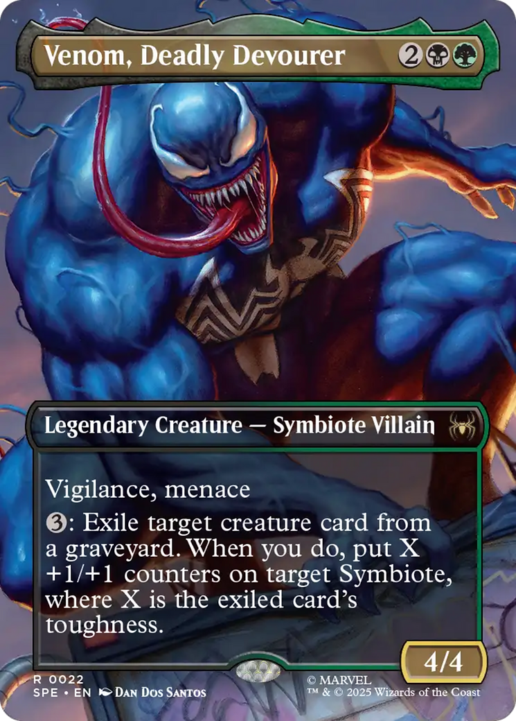 Venom, Deadly Devourer (Borderless) [Marvel's Spider-Man: Eternal-Legal] | Rock City Comics