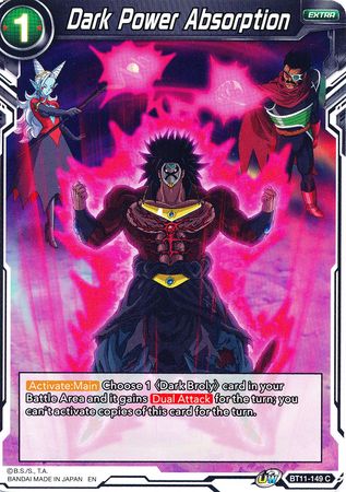 Dark Power Absorption (BT11-149) [Vermilion Bloodline] | Rock City Comics