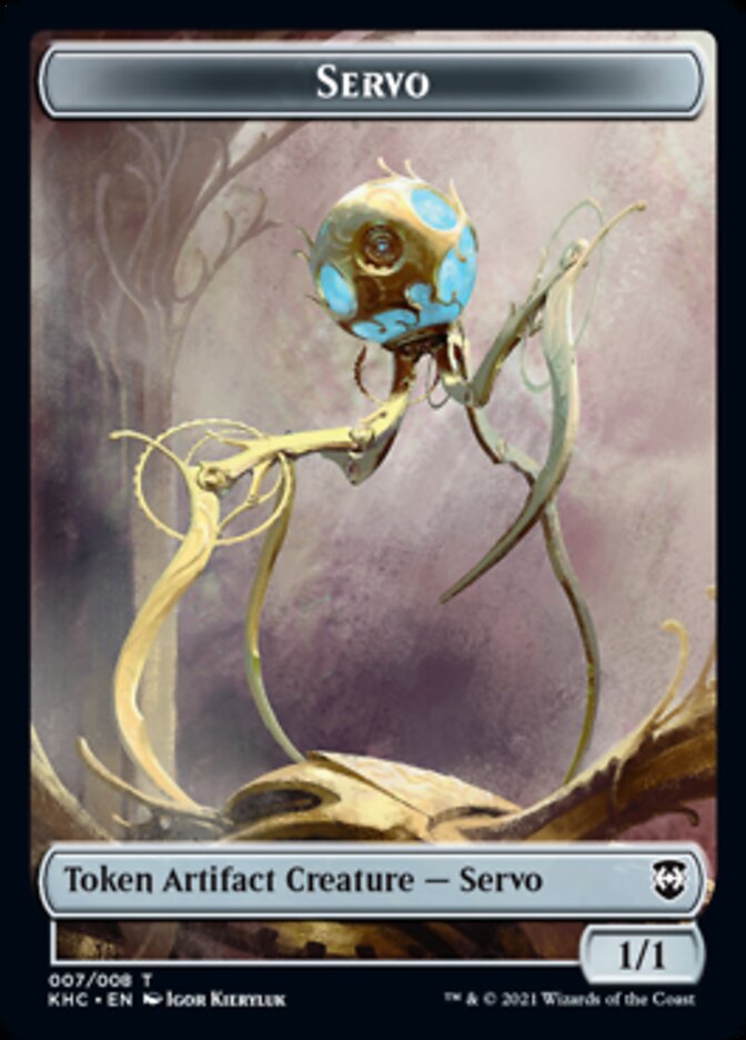 Servo Token [Kaldheim Commander Tokens] | Rock City Comics