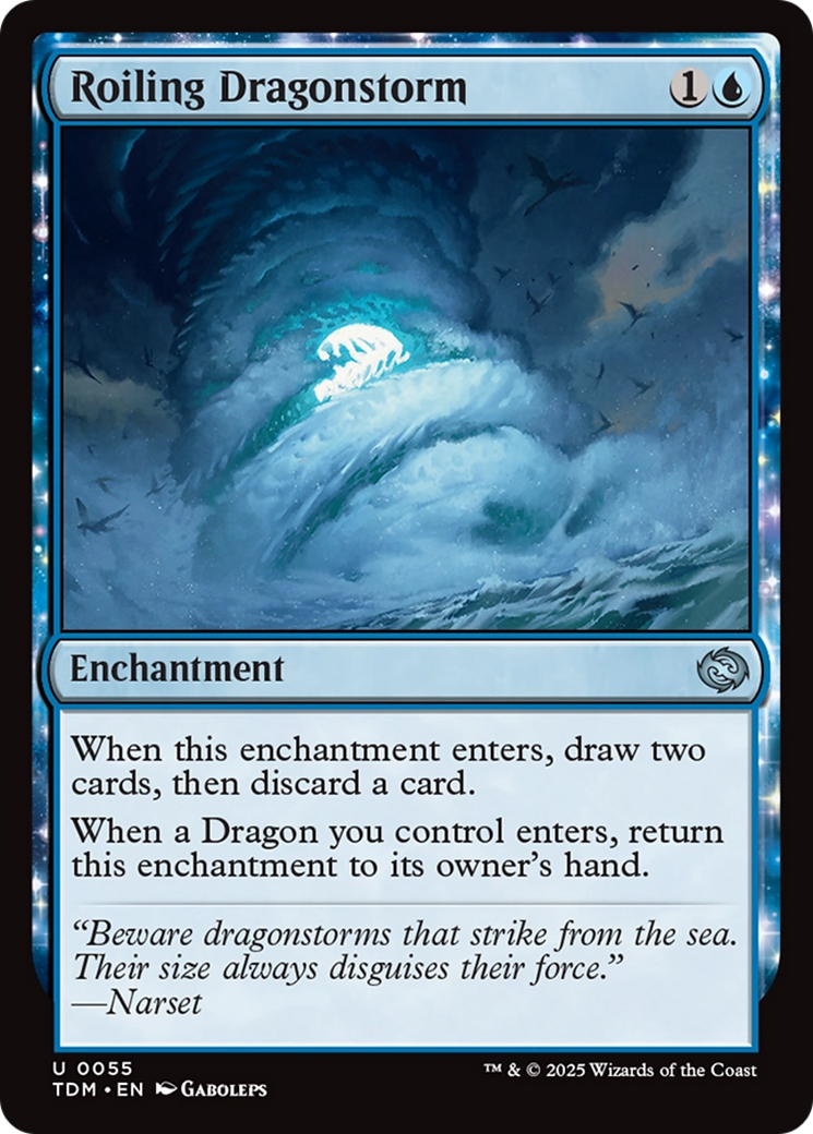 Roiling Dragonstorm [Tarkir: Dragonstorm] | Rock City Comics