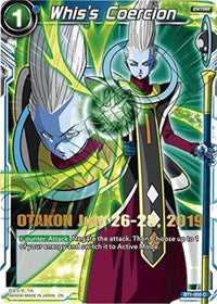 Whis's Coercion (OTAKON 2019) (BT1-055) [Promotion Cards] | Rock City Comics