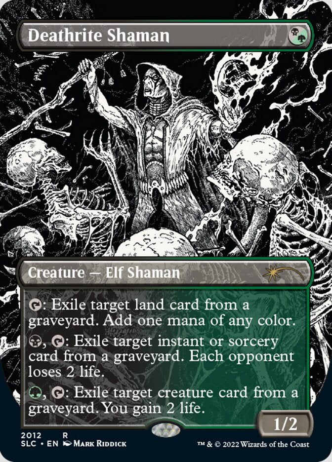 Deathrite Shaman (Borderless) [Secret Lair Countdown Kit] | Rock City Comics