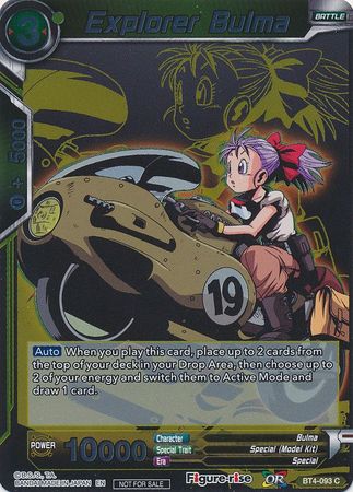 Explorer Bulma (Event Pack 3 - 2019) (BT4-093_PR) [Promotion Cards] | Rock City Comics