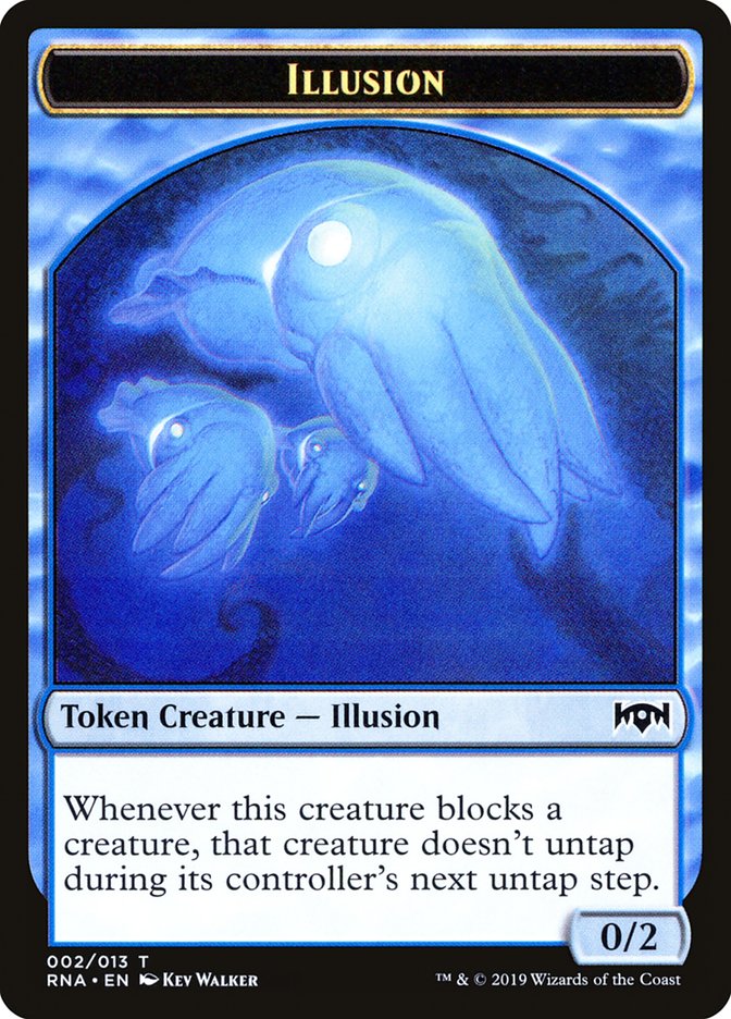Illusion Token [Ravnica Allegiance Tokens] | Rock City Comics