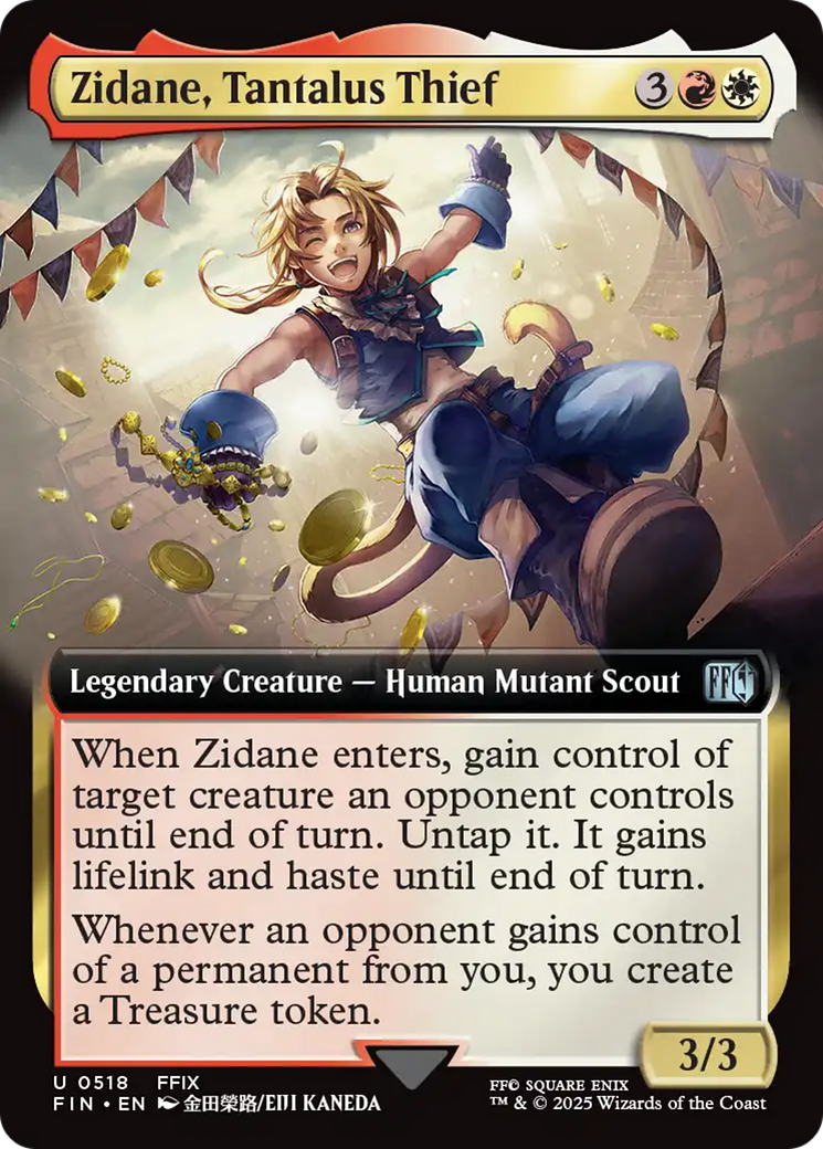 Zidane, Tantalus Thief (Extended Art) [FINAL FANTASY] | Rock City Comics