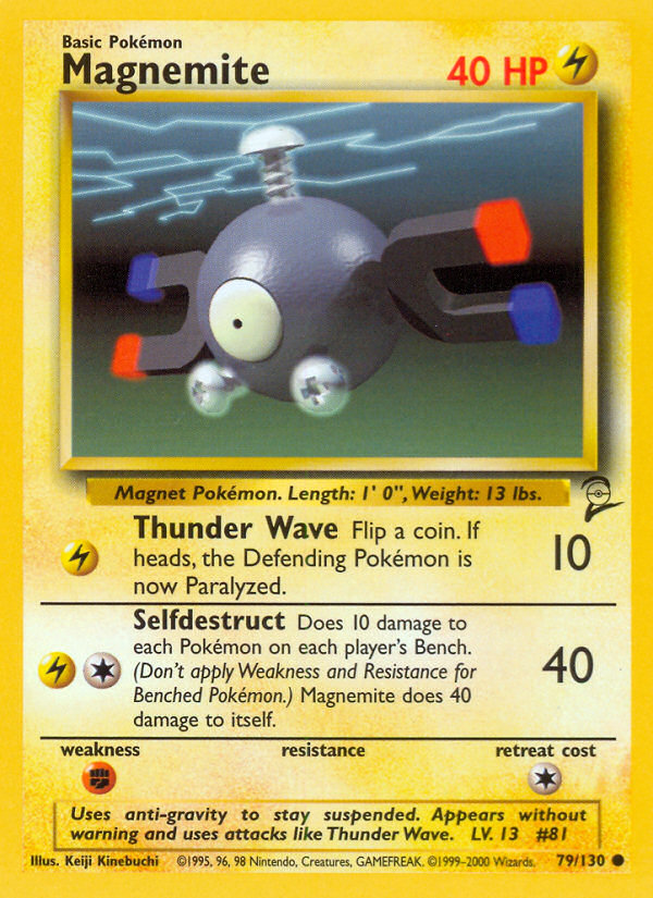 Magnemite (79/130) [Base Set 2] | Rock City Comics