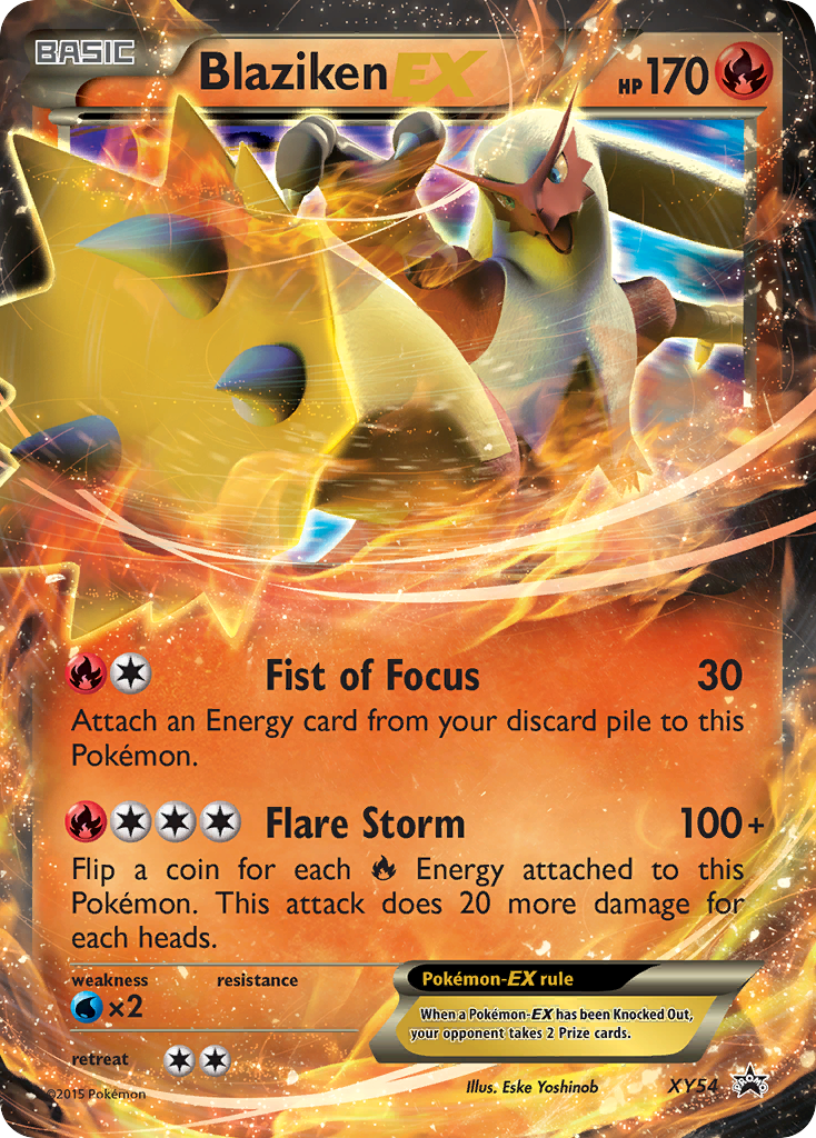 Blaziken EX (XY54) [XY: Black Star Promos] | Rock City Comics