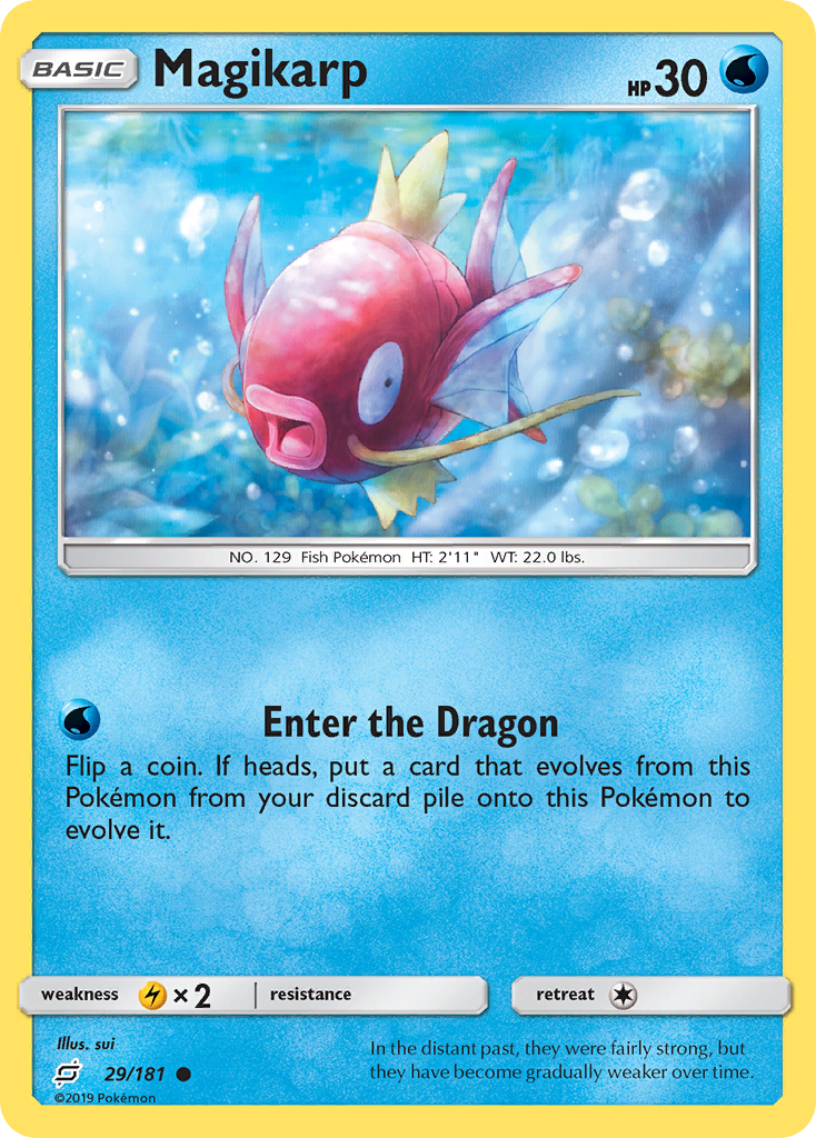 Magikarp (29/181) [Sun & Moon: Team Up] | Rock City Comics