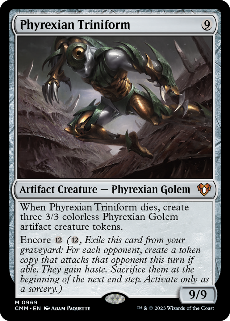 Phyrexian Triniform [Commander Masters] | Rock City Comics