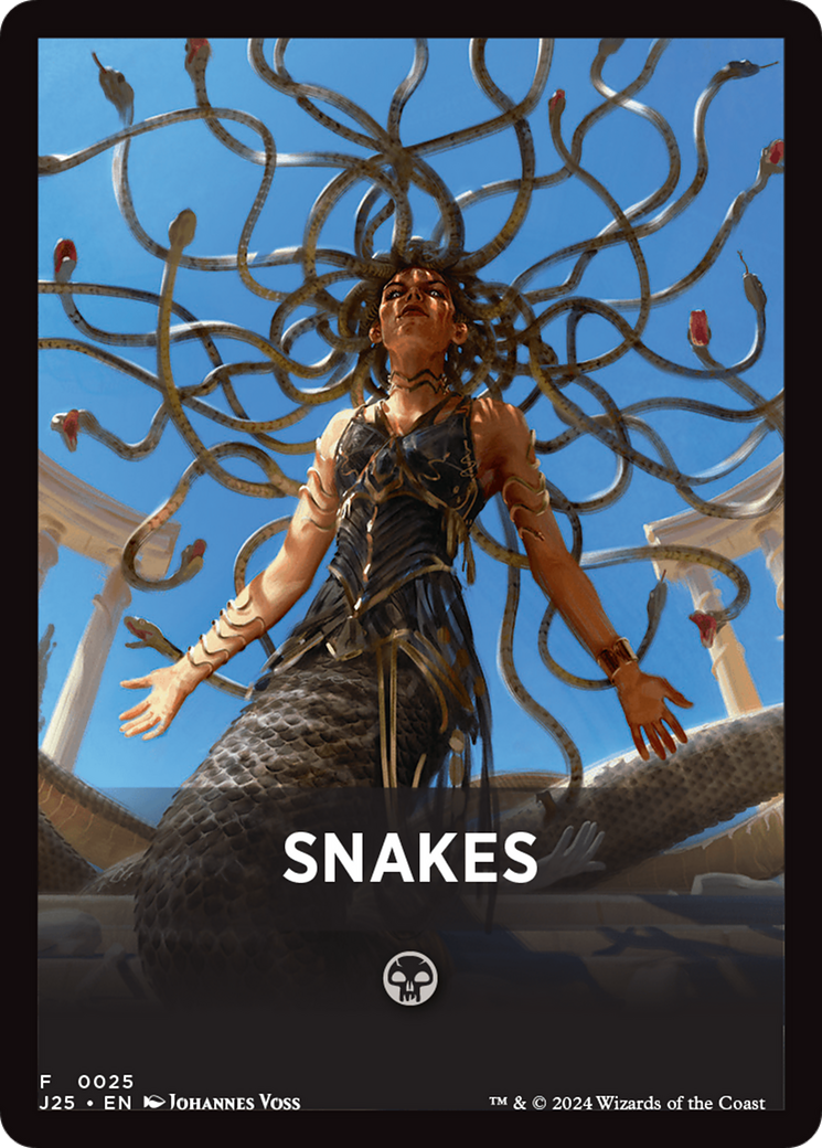 Snakes Theme Card [Foundations Jumpstart Front Cards] | Rock City Comics