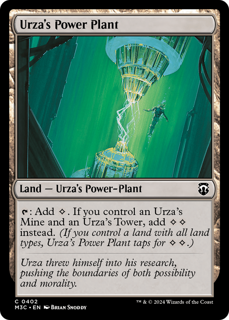 Urza's Power Plant (Ripple Foil) [Modern Horizons 3 Commander] | Rock City Comics