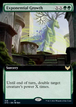 Exponential Growth (Extended Art) [Strixhaven: School of Mages] | Rock City Comics