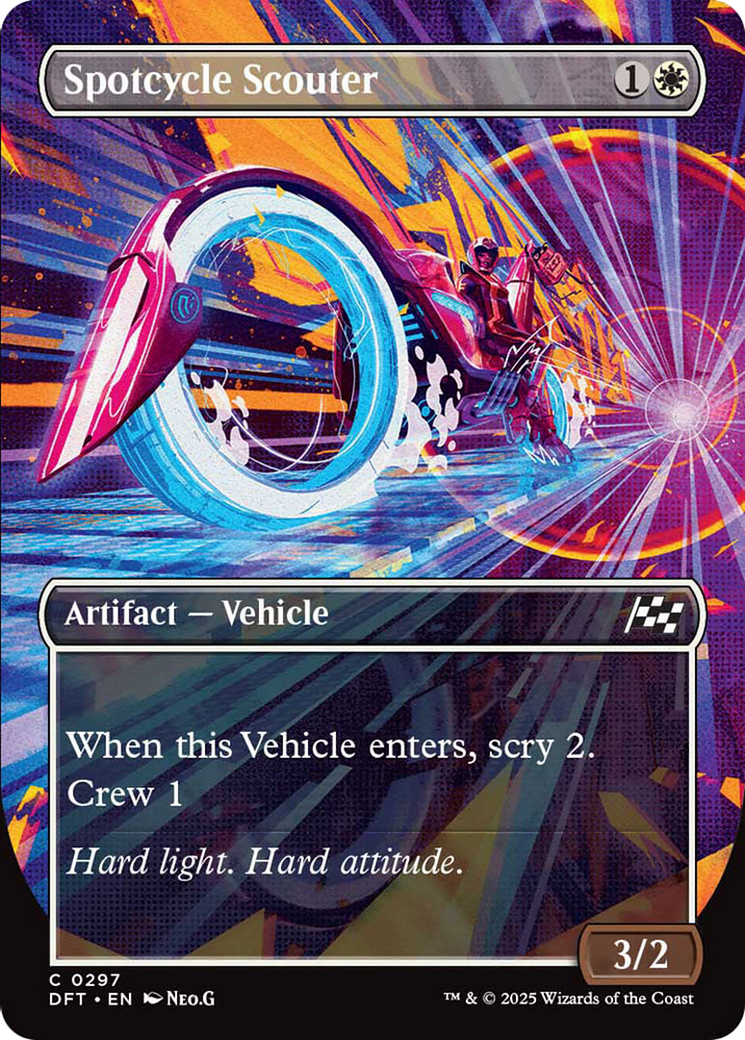Spotcycle Scouter (Borderless) [Aetherdrift] | Rock City Comics