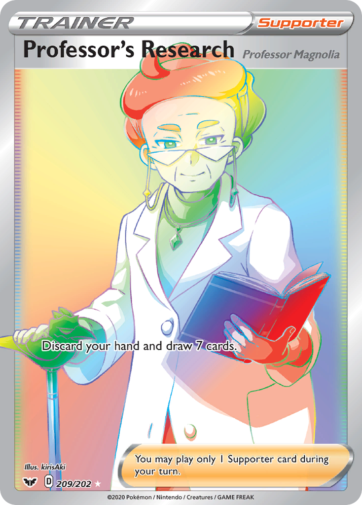 Professor's Research (209/202) [Sword & Shield: Base Set] | Rock City Comics