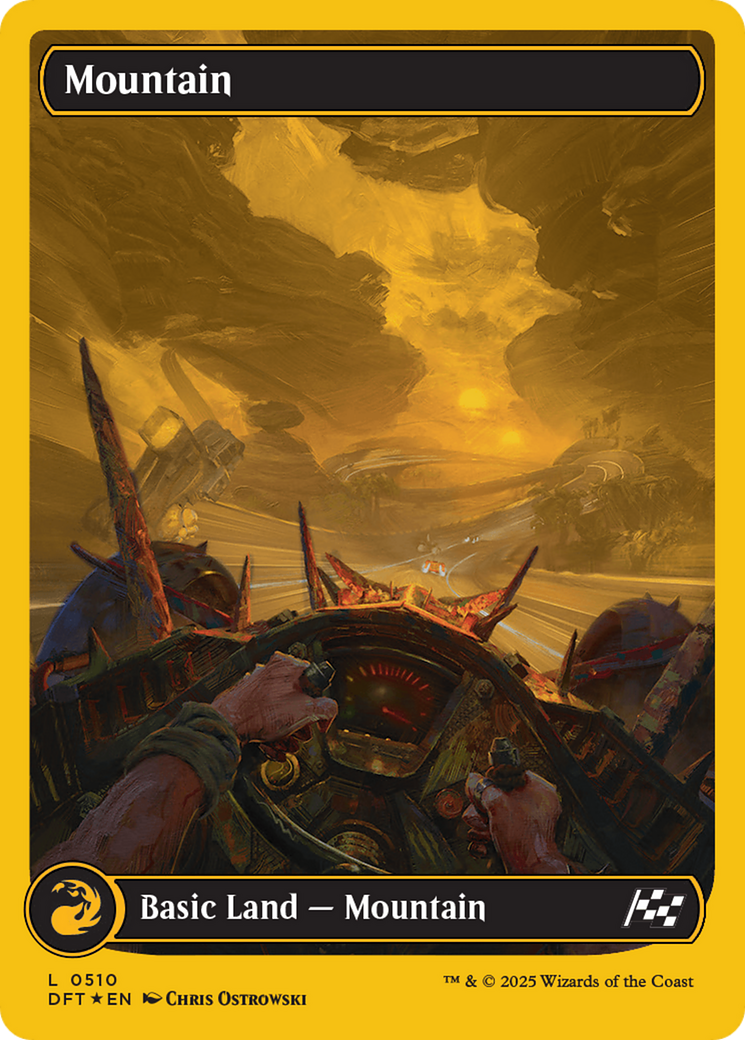 Mountain (0510) (First-Place Foil) [Aetherdrift] | Rock City Comics