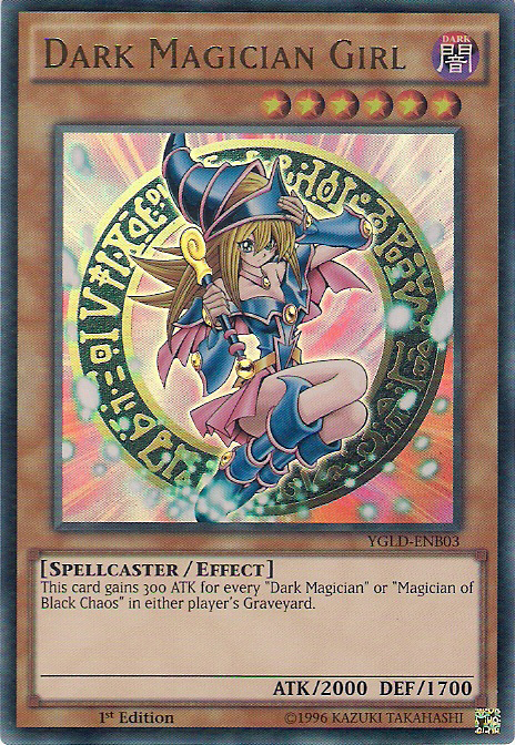 Dark Magician Girl [YGLD-ENB03] Ultra Rare | Rock City Comics