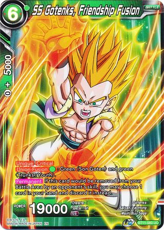 SS Gotenks, Friendship Fusion (BT11-080) [Vermilion Bloodline 2nd Edition] | Rock City Comics