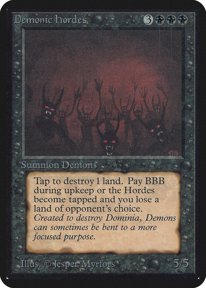 Demonic Hordes [Alpha Edition] | Rock City Comics