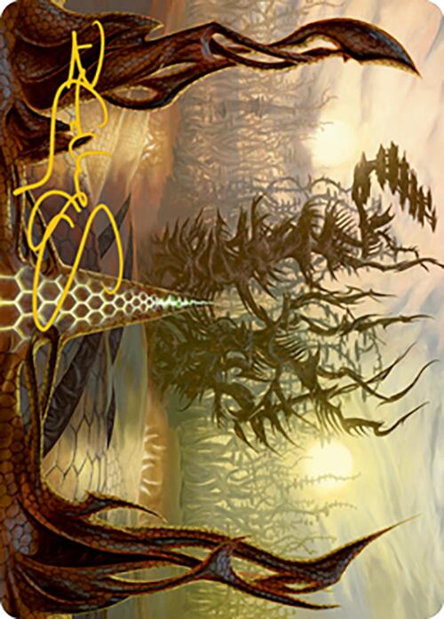 Thornglint Bridge Art Card (Gold-Stamped Signature) [Modern Horizons 2 Art Series] | Rock City Comics