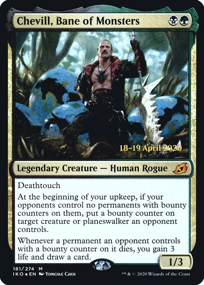 Chevill, Bane of Monsters [Ikoria: Lair of Behemoths Prerelease Promos] | Rock City Comics