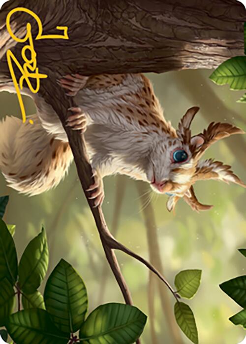 Squirrel Sovereign Art Card (Gold-Stamped Signature) [Modern Horizons 2 Art Series] | Rock City Comics