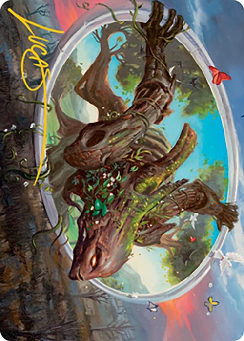 Gaea's Will Art Card (Gold-Stamped Signature) [Modern Horizons 2 Art Series] | Rock City Comics